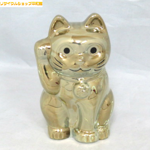 バカラ Baccarat 招き猫 ラッキーキャット ゴールドカラーを買取致しました。_長崎県 諫早市 大村市 島原市 雲仙市 買取専門